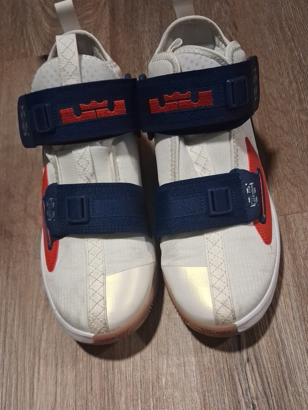 Nike LeBron Solider 13 LA Gs White Costal Blue
